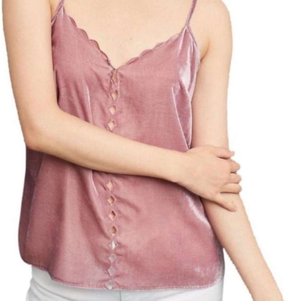 Maeve velvet tank